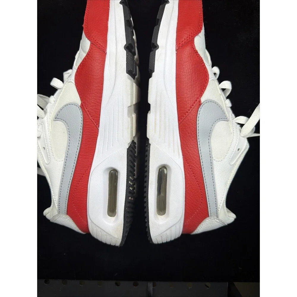 Nike Air Max Sc White Gum Red Men's Shoes Sz 8 CW4555-107